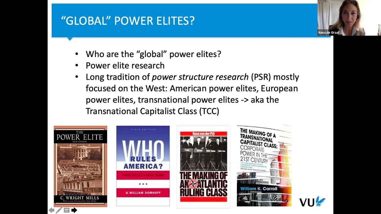 The International System of Power S2 E2 Global Power Elite - N. de Graaf, P. Phillips, & M. Martinez