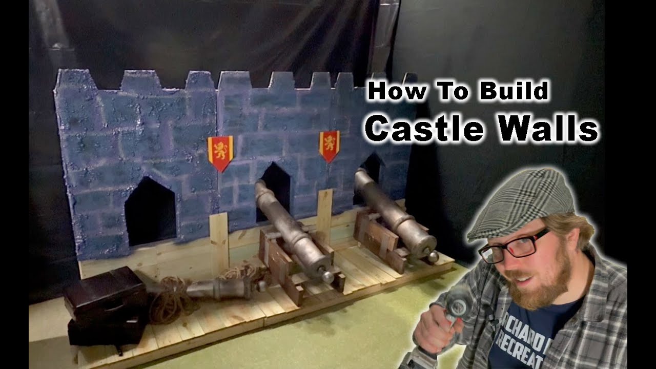 HOW TO BUILD Castle Wall Window THEATRICAL SCENERY DIY TUTORIAL