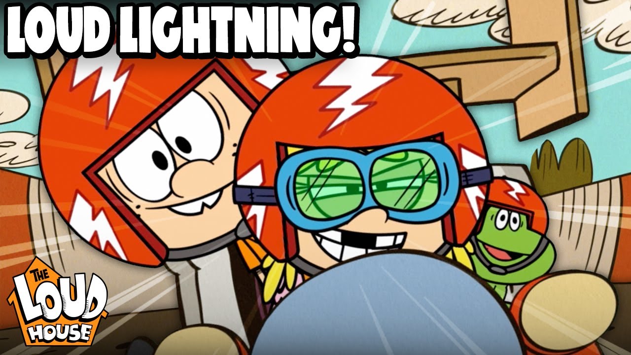 Lincoln & Lana Do a Soapbox Derby with Loud Lighting! ⚡ Full Scene 'Wheel and Deal' | The Loud House