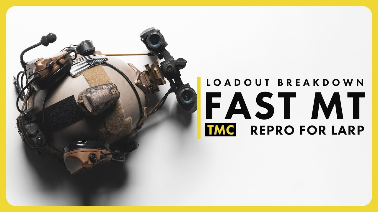 Loadout Breakdown: TMC Ops-Core FAST Maritime ヘルメット | サバゲー用ヘルメット装備紹介【BLKFOX x PASSiVE SHOOT】