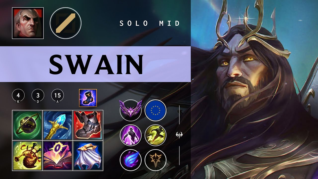 Swain Mid vs Vladimir - EUW Master Patch 26.02