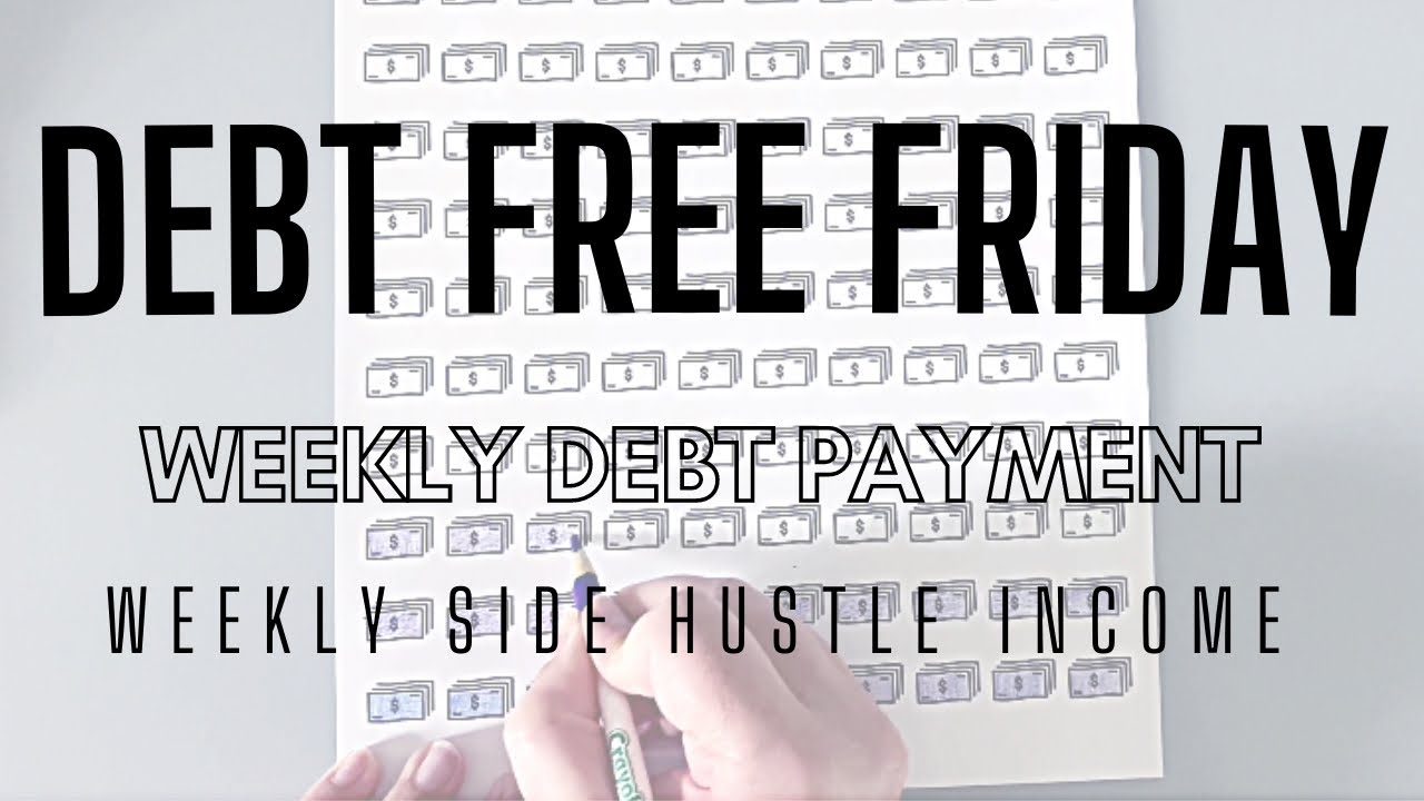 Debt Free Friday - Pay Off My Six Figure Debt With Me! Debt Pay Off Motivation