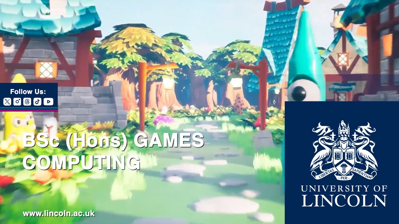 Create, Code & Play: BSc Games Computing | University of Lincoln
