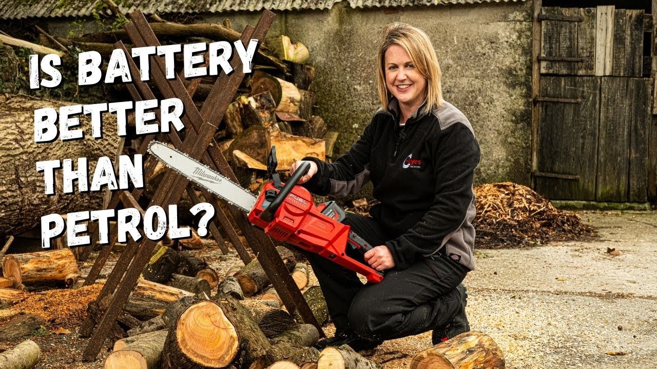 Czy akumulator jest lepszy niż benzyna? Suzanne testuje piłę łańcuchową MILWAUKEE M18 FCHS FUEL&trade;!