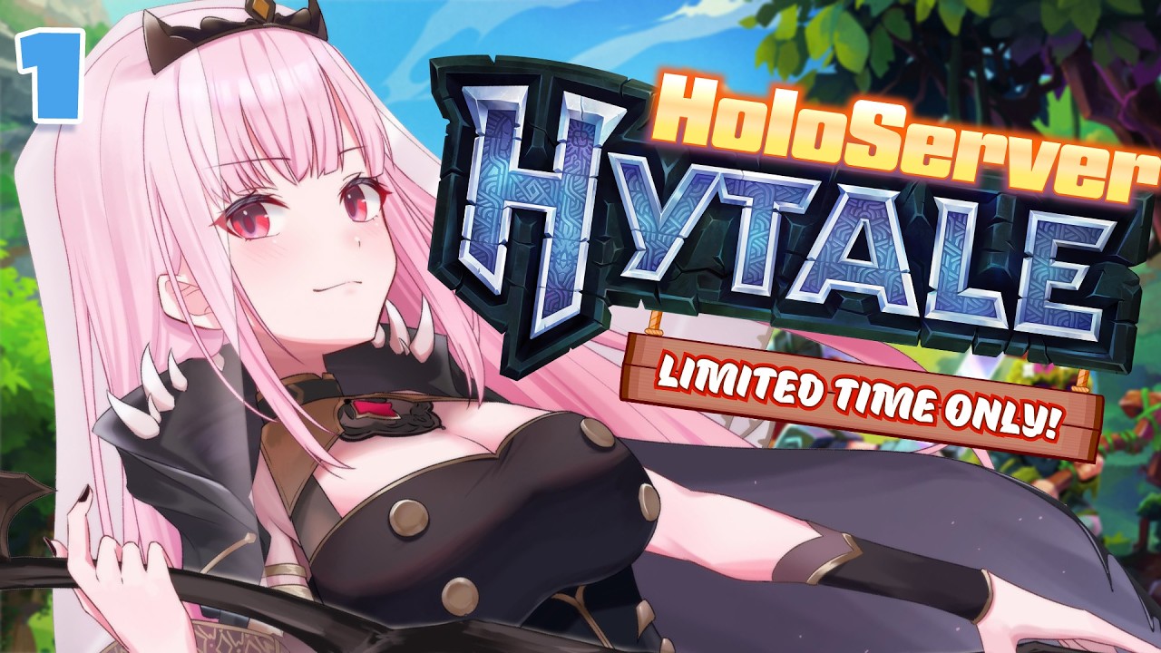 【HOLO HYTALE SERVER】setting up a nice spot for your Mori! #calliolive
