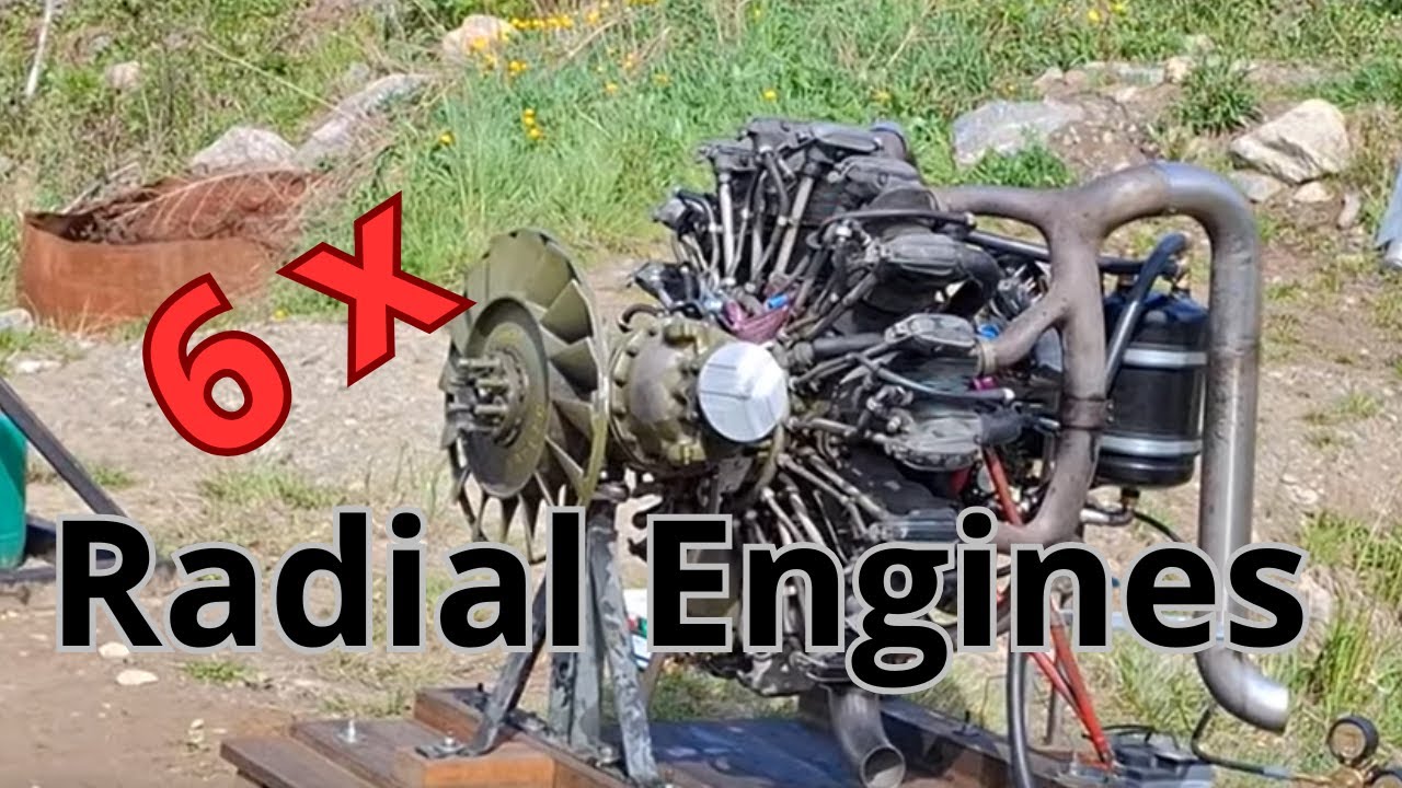 6 x Radial Engines