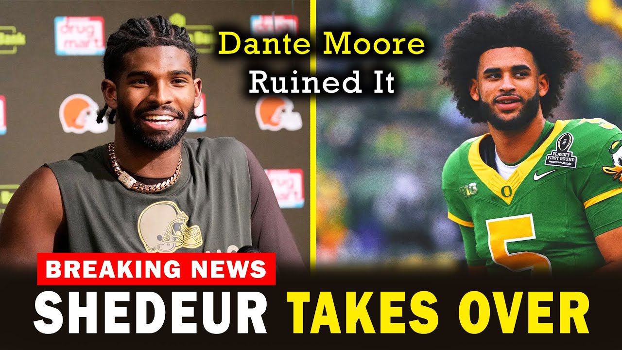 Shedeur Sanders STARTING For Browns in 2026? | Dante Moore Draft Decision Changes Everything