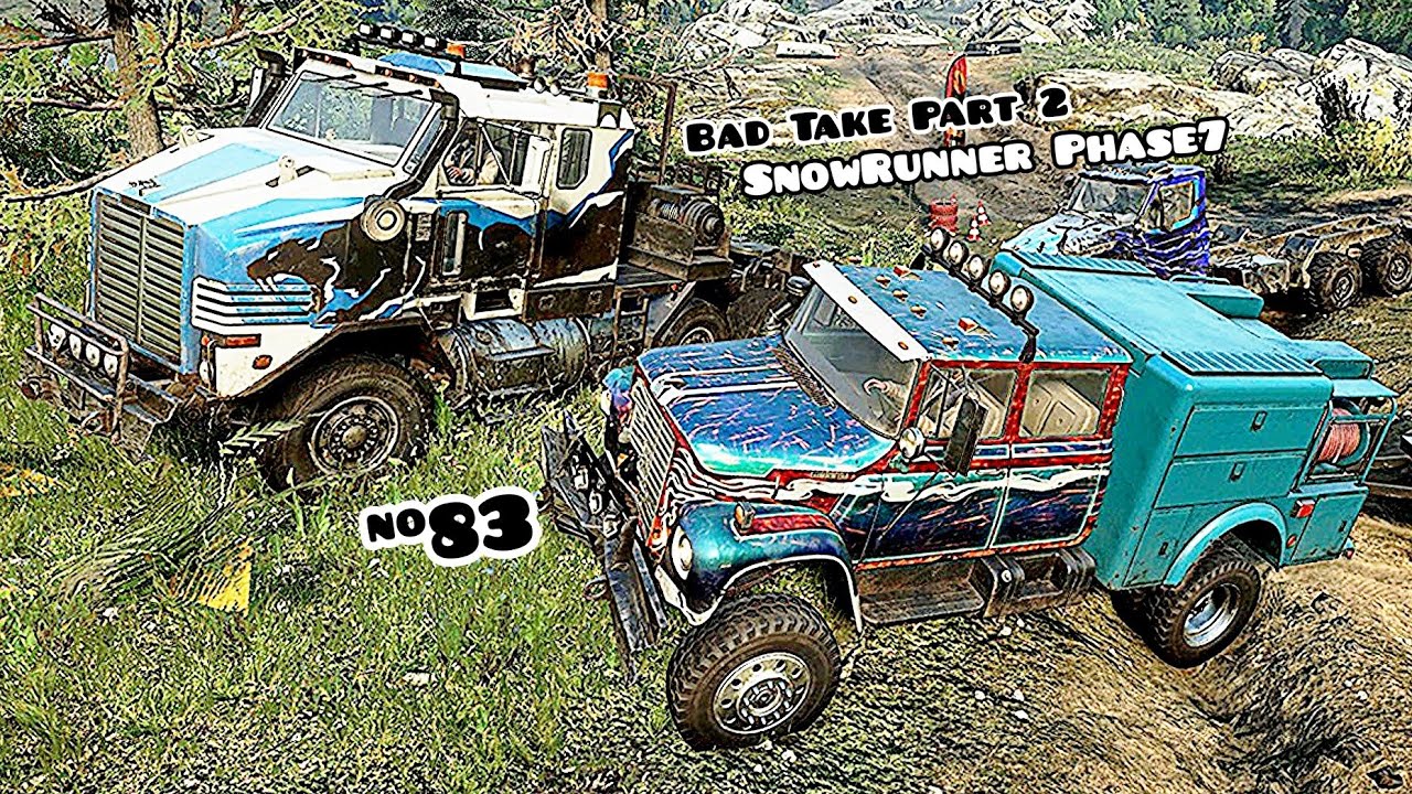 SnowRunner | Bad Take Part 2 | PHASE7 | Multiplayer | Gameplay 83 | Tennessee