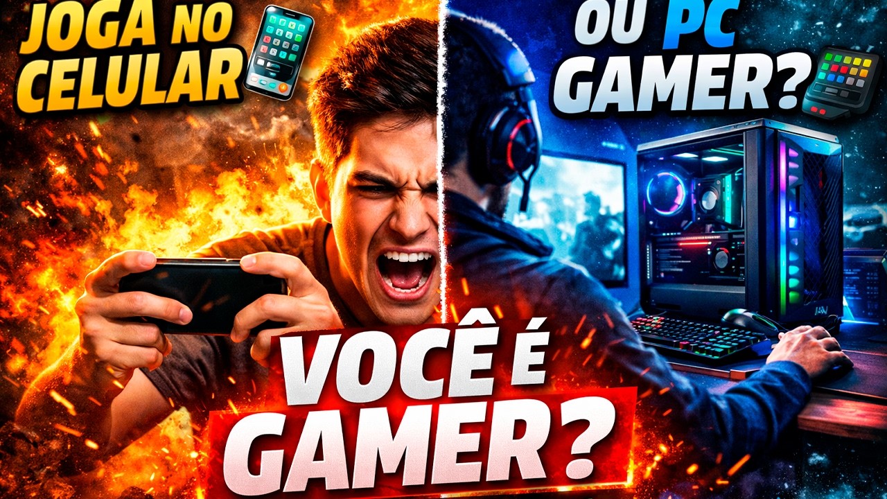 JOGAR NO CELULAR É SER GAMER? 😳🔥?