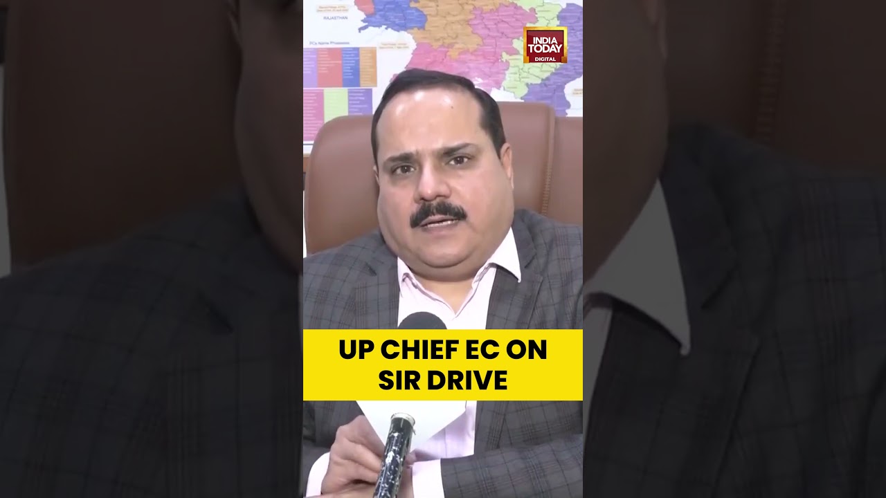 UP Chief EC On SIR Drive | #shorts #sir #electioncommission #uttarpradesh #sirnews #upnews #lucknow