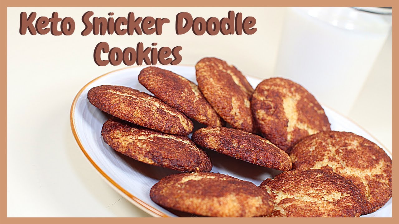Keto Snickerdoodle Cookies