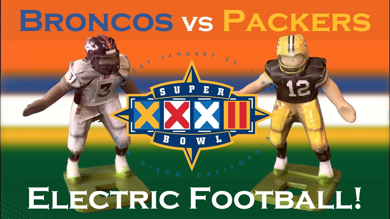 Denver Broncos vs Green Bay Packers Electric football!