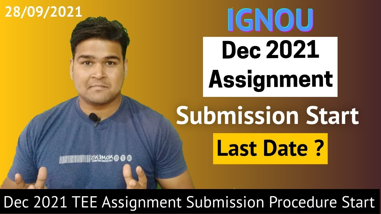 Ignou Dec 2021 Assignment Last Date | IGNOU Assignment Submission | Study Heights | By KS Tomar |