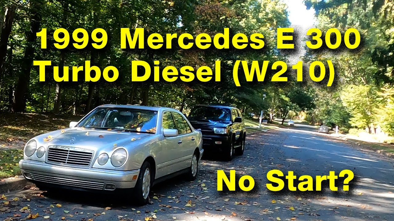 Диагностика неисправности дизельного двигателя Mercedes E 300 (W210)