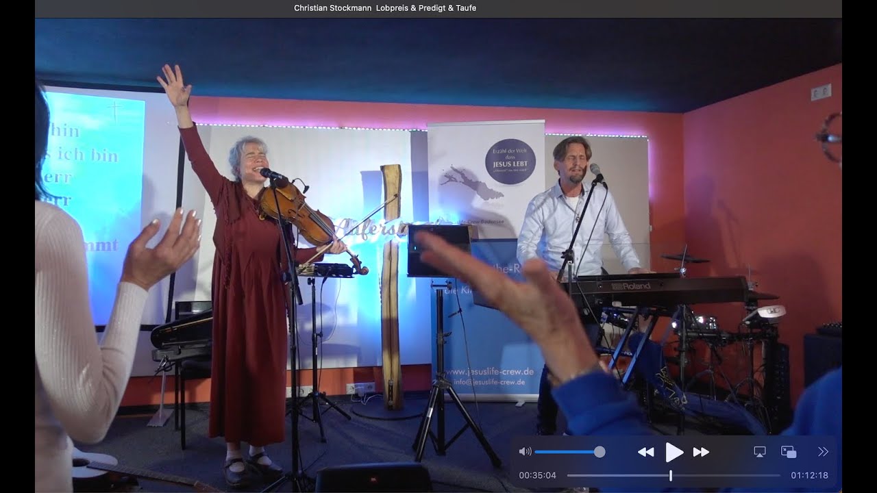 Gottesdienst mit Dorothea & Christian Stockmann mit anschließender Taufe