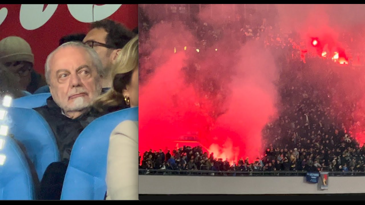 Napoli Milan 0-4 Ultras contro De Laurentiis