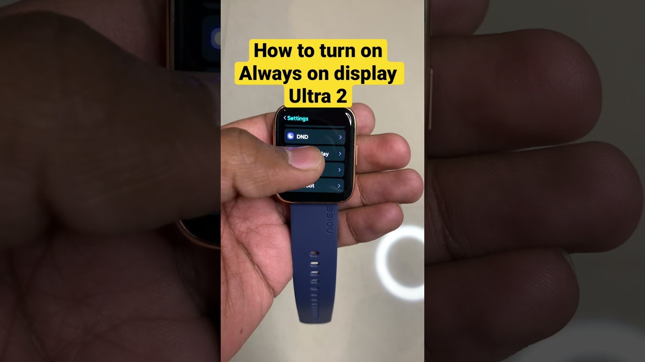Colorfit ultra 2 | how to turn on always on display 🔥 | techpoke shorts #colorfit #techpoke