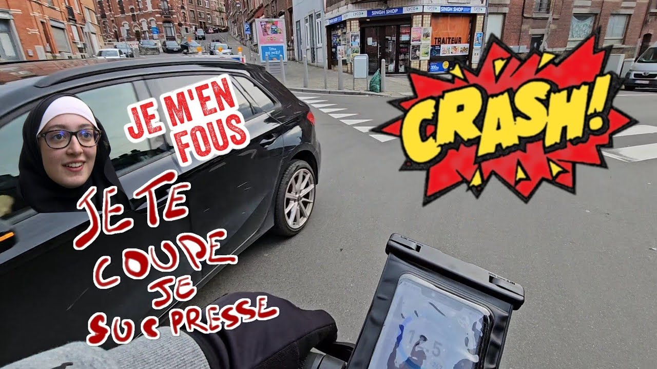 Accident éviter en trotinette ninebot max G2! ! #abonnetoi #samsungs23ultra #dora