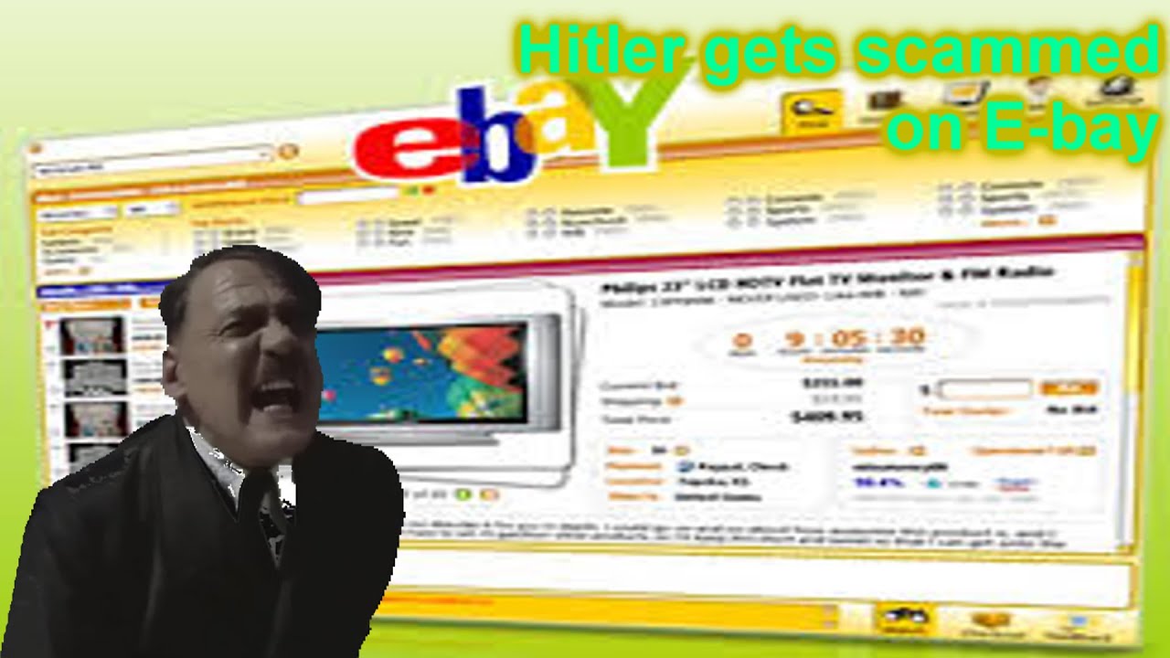 Downfall parody - Hitler gets scammed on E-bay