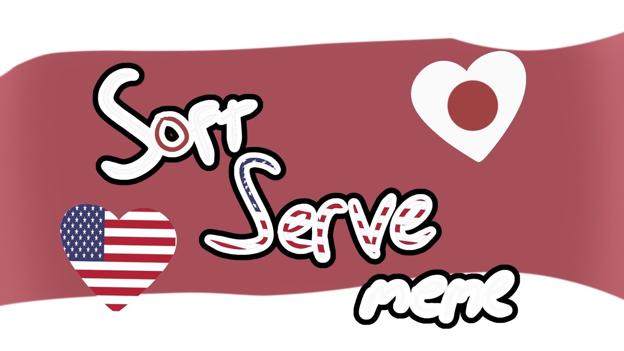 Soft Serve meme | Hetalia | Gacha Club | Ameripan (pls no ship wars in comments)