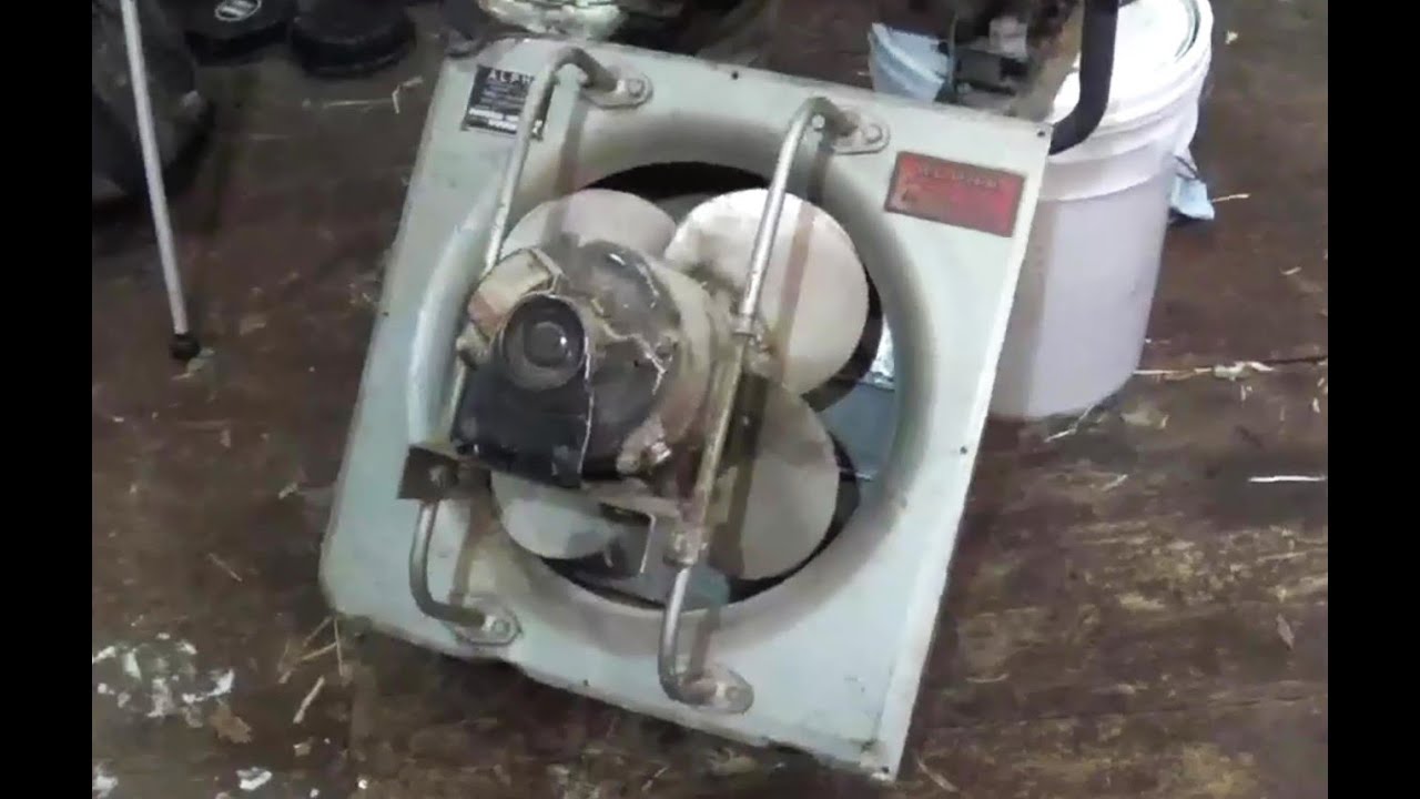 Early 60's? Alpha 14 inch exhaust fan