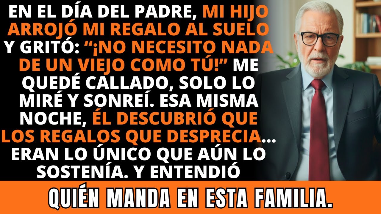 El Día Del Padre, Mi Hijo Lanzó Mi Regalo Al Suelo — Entonces Le Mostré Quién Manda En Esta Familia