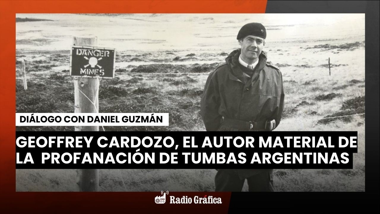 Geoffrey Cardozo, autor material de la mayor profanación de tumbas argentinas | Daniel Guzmán
