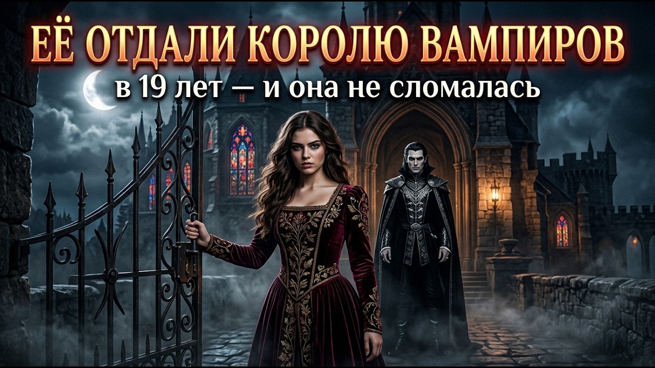 В возрасте 19 лет она была отдана в жены Королю вампиров — его свадебный подарок потряс королевство.