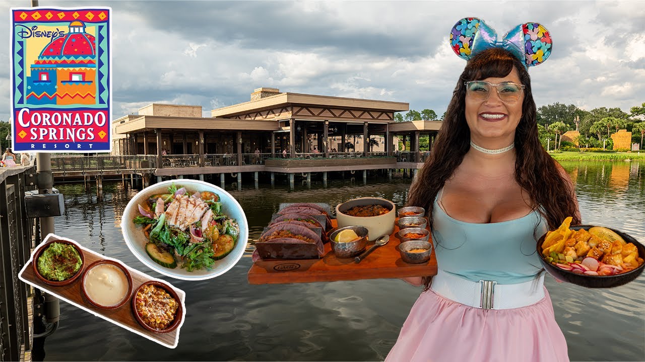 Disney's Coronado Springs BEST NEW MENU CHANGES 🥑 Disney World Three Bridges food review