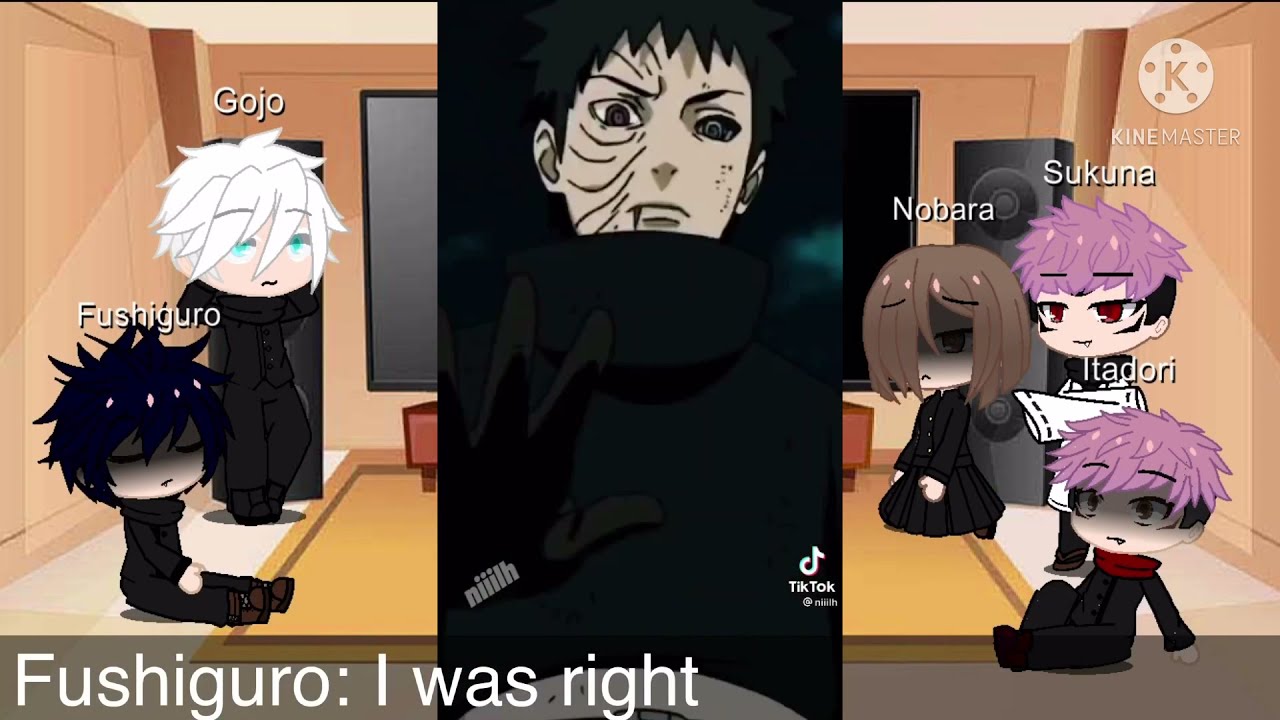 Jujutsu kaisen react to anime related tiktoks Part 2