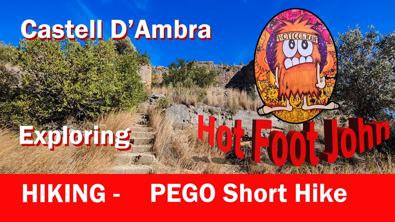 Exploring Castell D'Ambra (Pego Castle) with 'Hot Foot John'