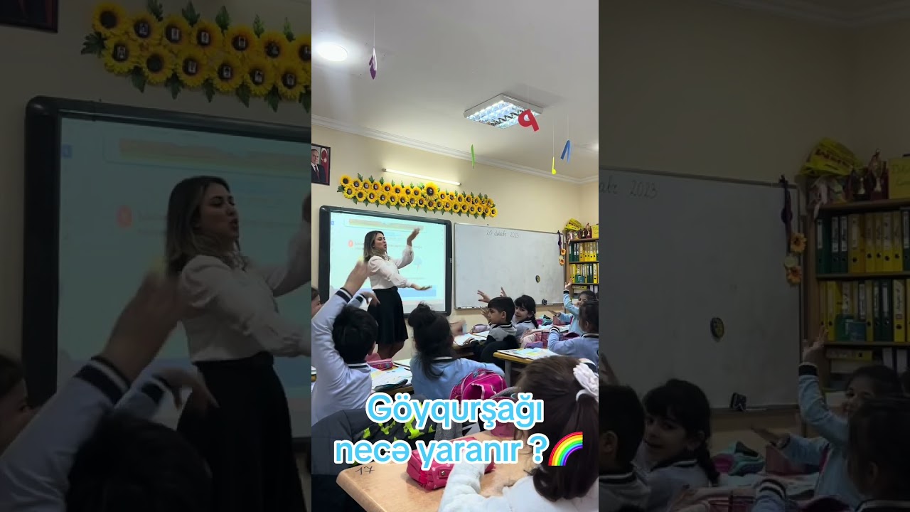 Göyqurşağı necə yaranır ? 🌈 | İbtidai sinif | Aslanlar
