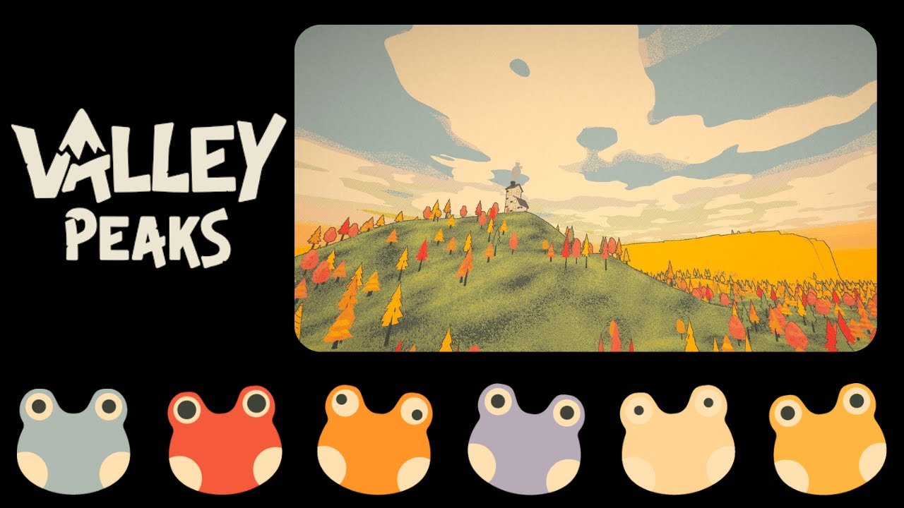 Valley Peaks | a ribbeting mountain climbing game