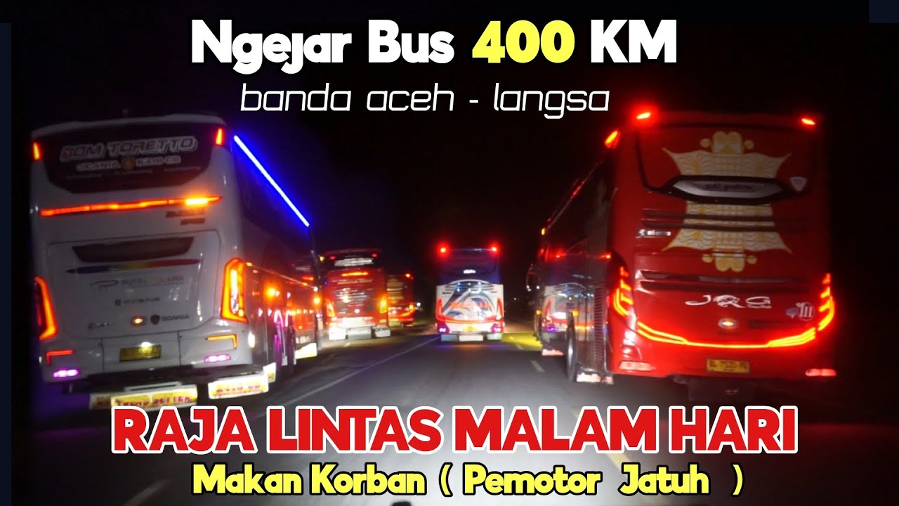 Part 1. KEJAMNYA LINTAS MALAM SUMATERA ‼️MAKAN KORBAN, Ngejar Bus 400KM Banda Aceh - Langsa