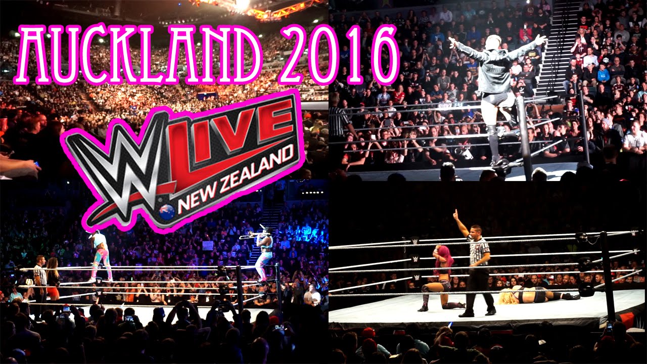 WWE Live! Auckland, New Zealand || Vlog