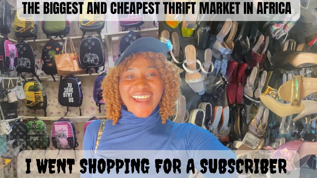 MARKET VLOG | VESPA INTERNATIONAL THRIFT MARKET | I WENT SHOPPING FOR A SUBSCRIBER #vlogmas day2