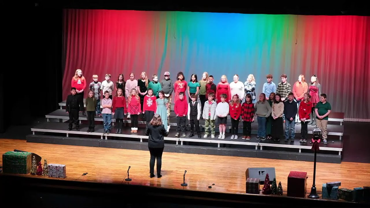EIS Fifth Grade Winter Concert 2024
