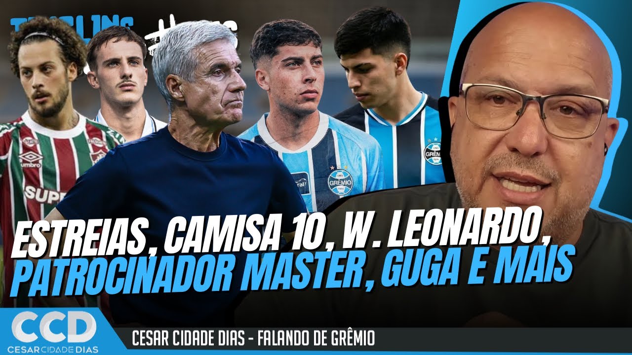 Timeline Tricolor #516: Patrocinador master, camisa 10, estreias de volantes, Guga e Wagner Leonardo