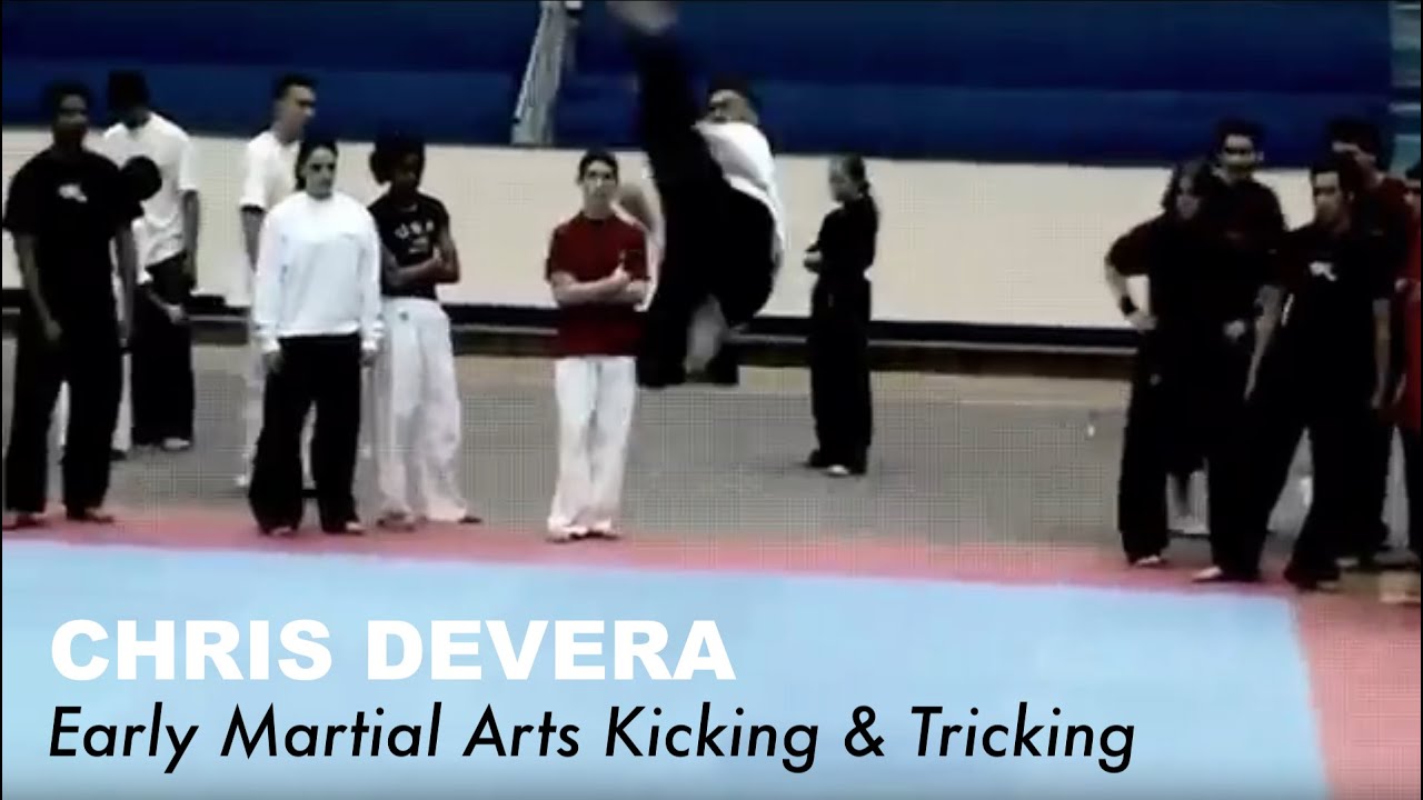 Chris deVera - Early Martial Arts Kicks & Tricks