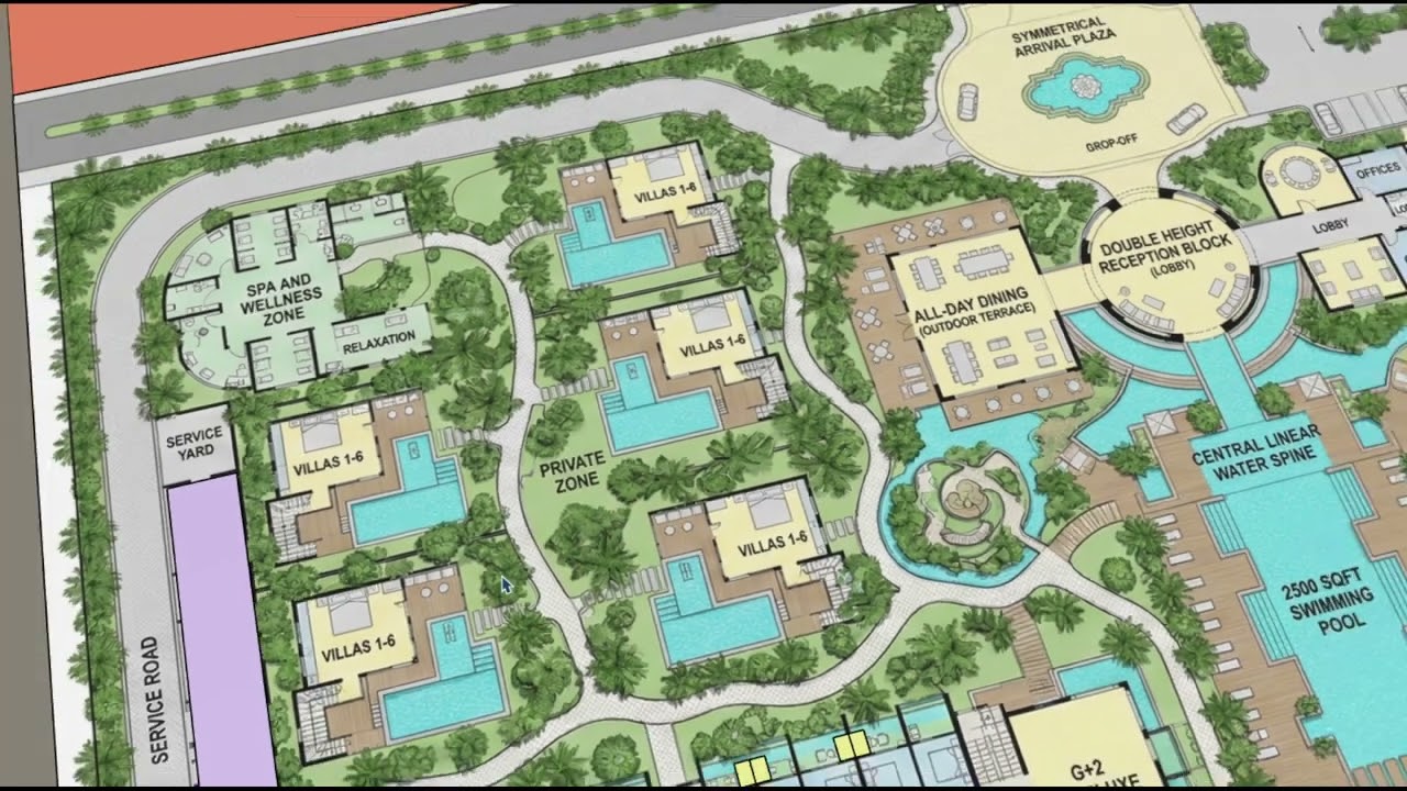 53.7 Acre Integrated Resort Township Masterplan With Smart Phased Development Strategy