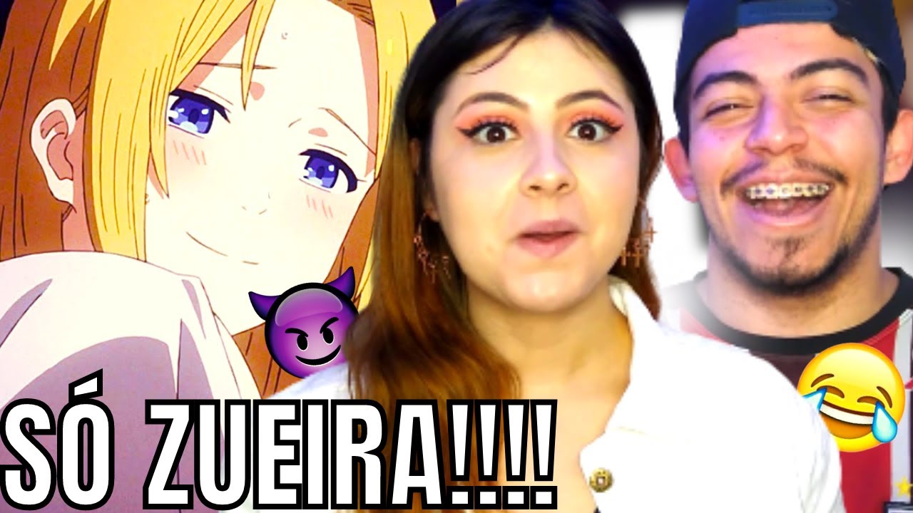 15 MINUTOS DE ZUEIRA ANIME - (Barry Arley) | REACT EM CASAL