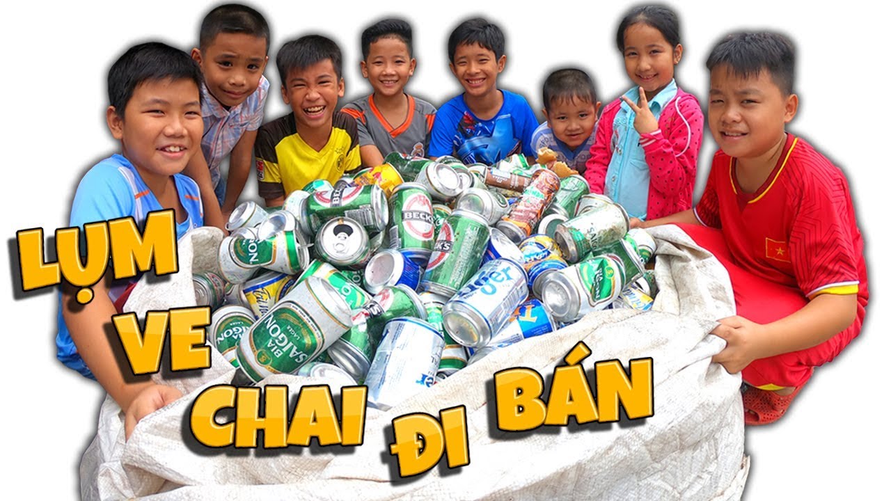 Tony | Thử Th&aacute;ch Nhặt Ve Chai B&aacute;n Kiếm Tiền Mua T&agrave; Tưa