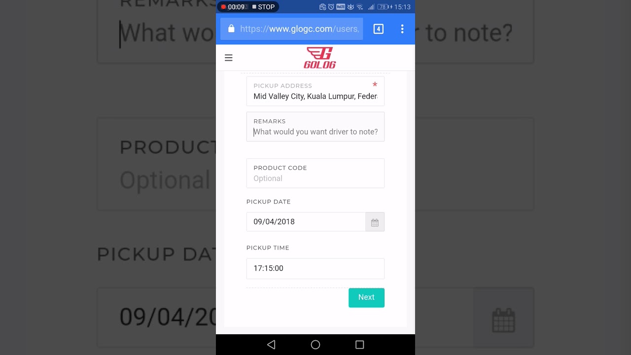 How to post order