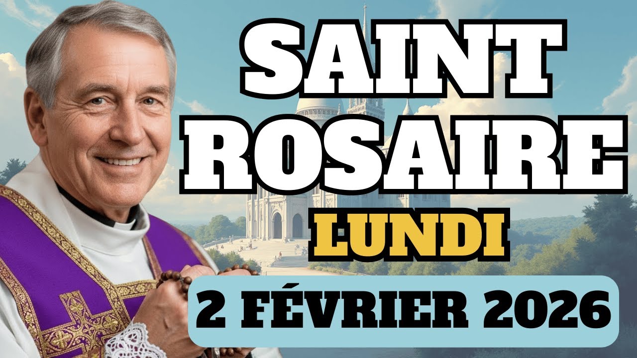 📿 Saint Rosaire, 2 Février 2026, Mystères Joyeux