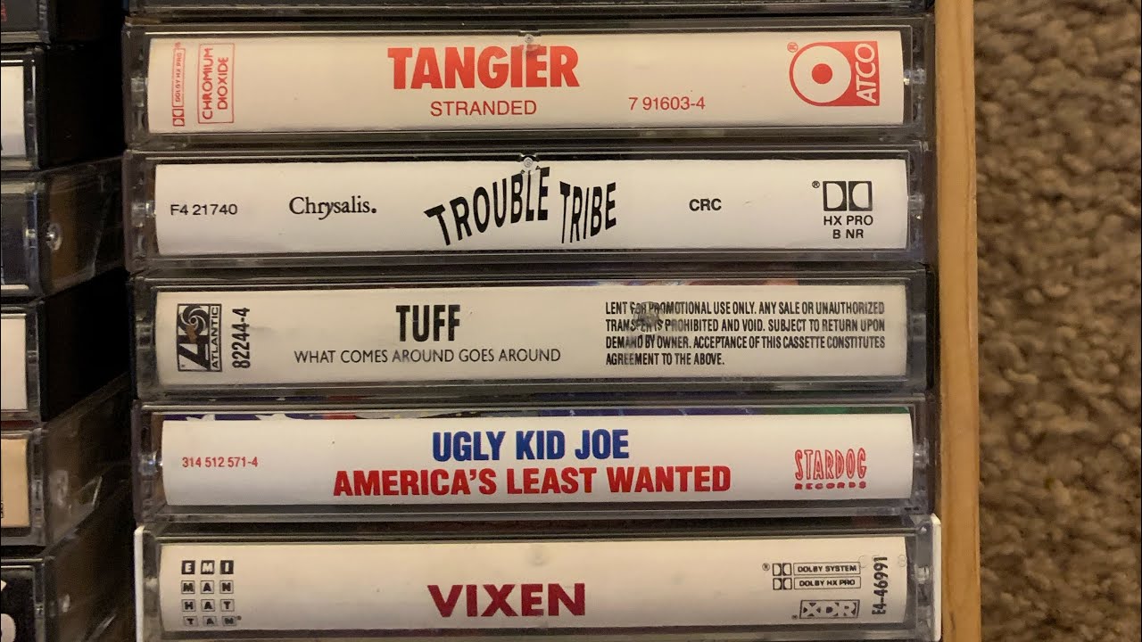 Cassette Collection Part 4: Hard Rock/Heavy Metal