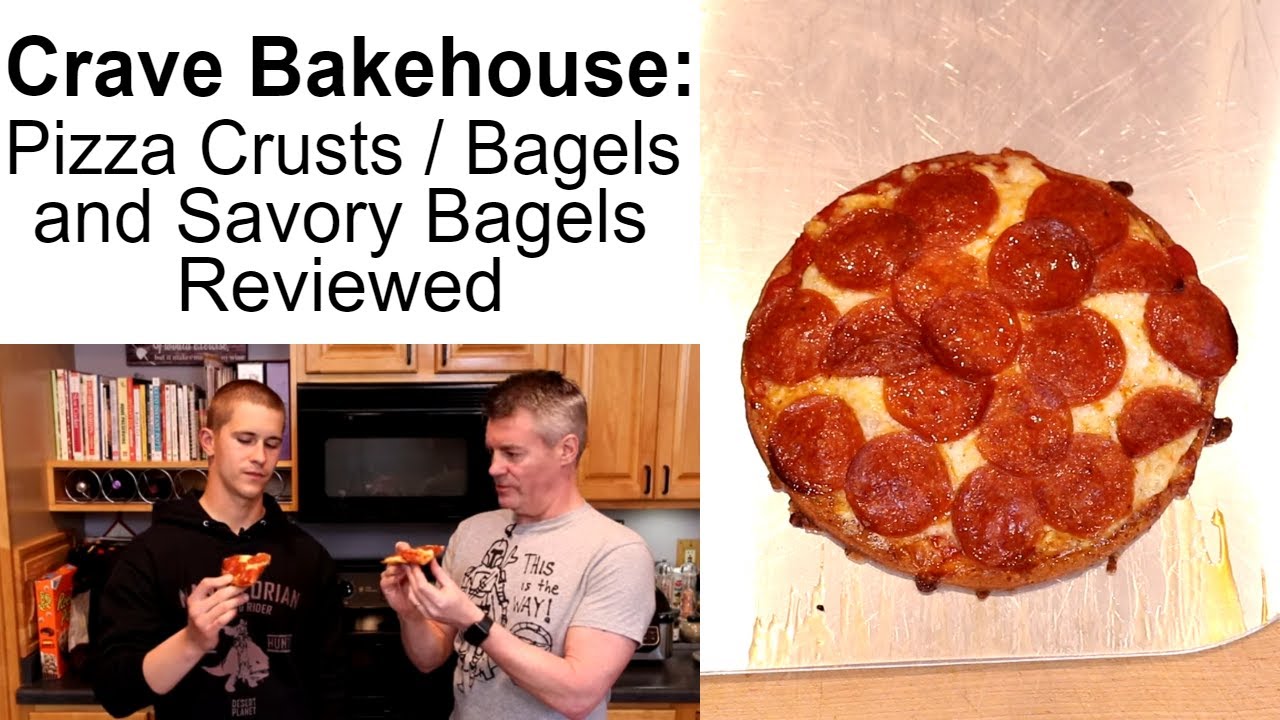 Crave Bakehouse - 🍕 Pizza Crusts, Pizza Bagels, and 6 Savory Biscuit Bagels Reviewed 🍕