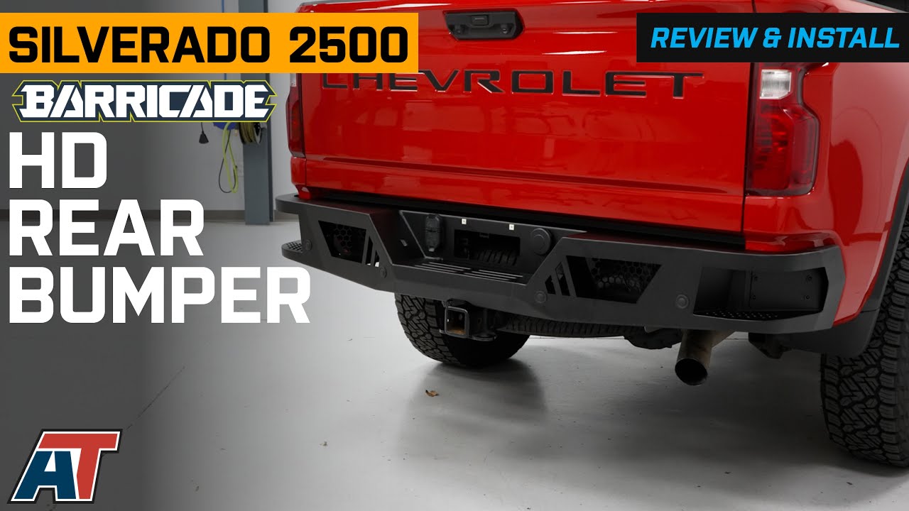 2020-2025 Silverado 2500 Barricade HD Rear Bumper Review & Install