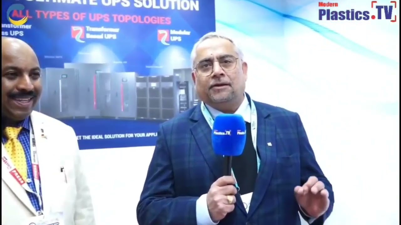 Interview of Mr. Anil Munjal, CEO, Riello Power India at Plastfocus 2024 Exhibitions