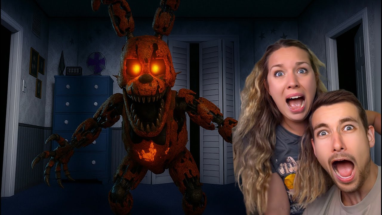 The SCARIEST FNAF Yet 😨… (FNAF 4: Halloween Edition)
