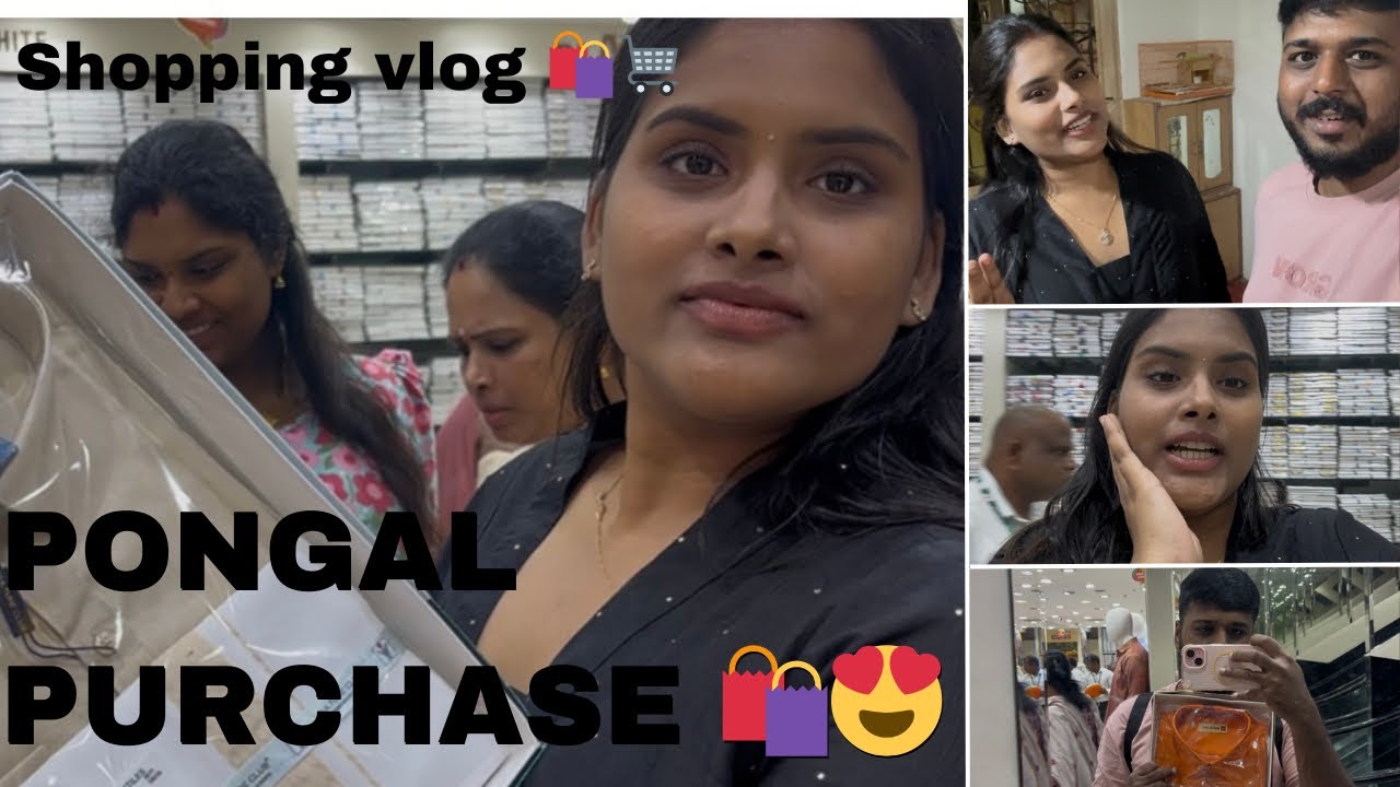 Pongal purchase for marumagan's🛍️🛒vechu senjitom deswanth uh😂💃🏻matikinaru orutharu 😲🫨